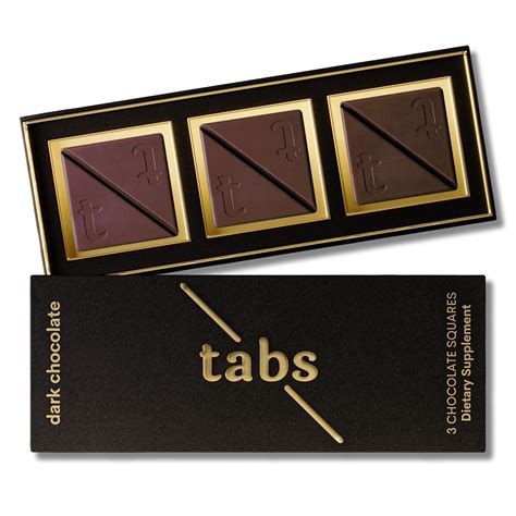 Tabs Chocolate Squares For Couples (1 Box) .